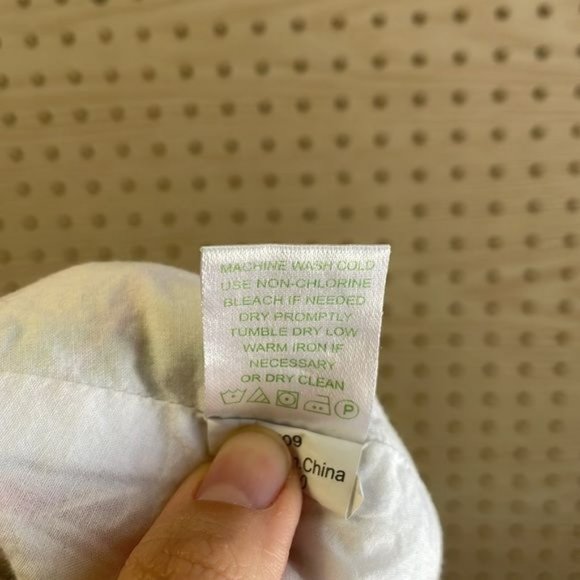 Lilly Pulitzer 100% cotton Yellow Floral Print Stretch Waist Skirt - Picture 9 of 9